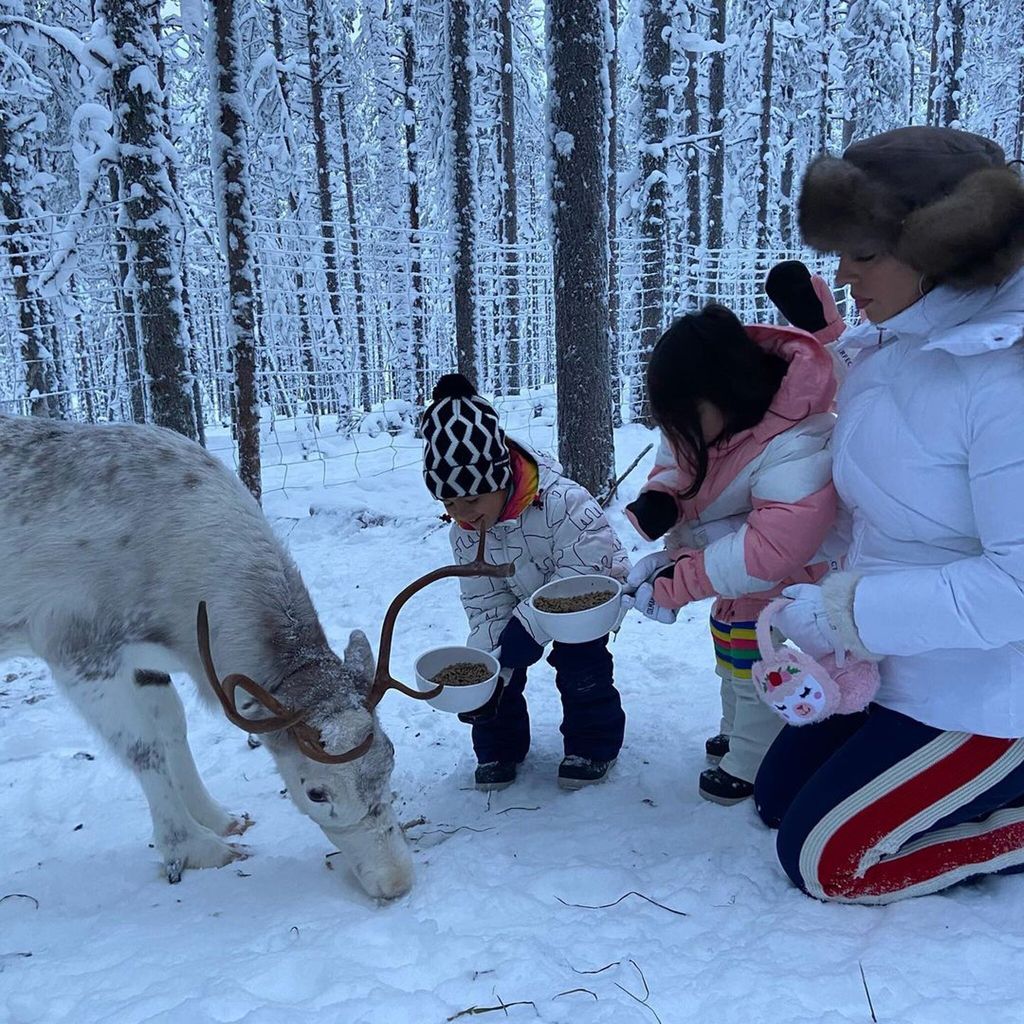georgina rodriguez y sus hijos