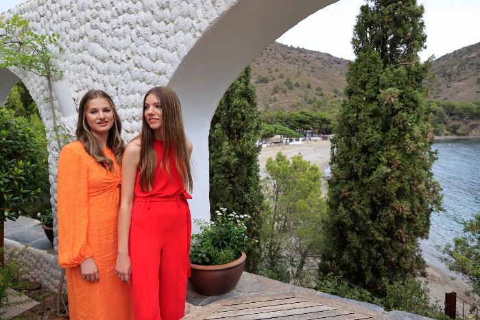Encuentro de la Leonor y Sofía con Ferrán Adriá en El Bulli
