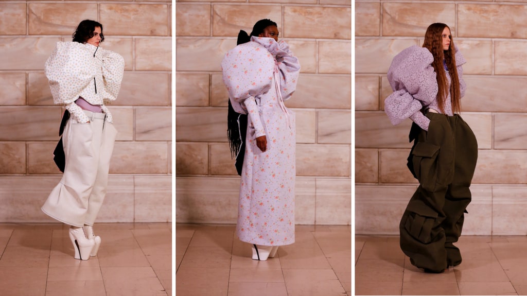 Las proporciones y simetría dominaron la entrega de Marc Jacobs 