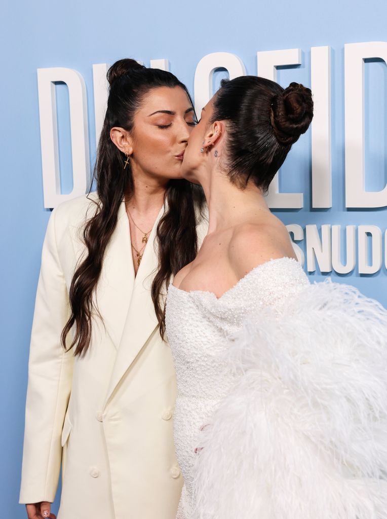 Dulceida y Alba Paul en la premiere de la segunda temporada del documental Dulceida