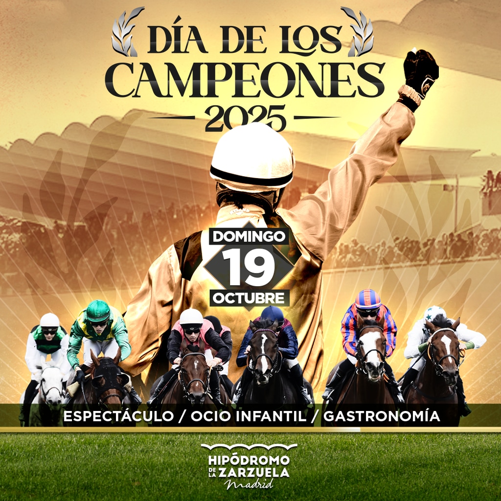 Cartel del Día de los Campeones