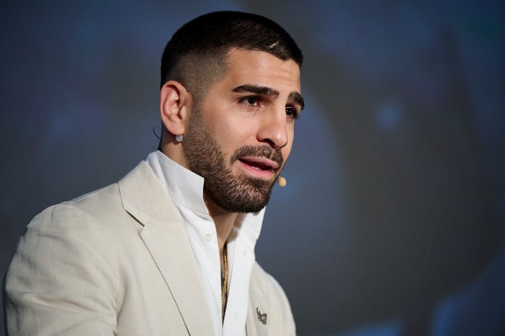 Ilia Topuria, en un acto en Madrid en 2025