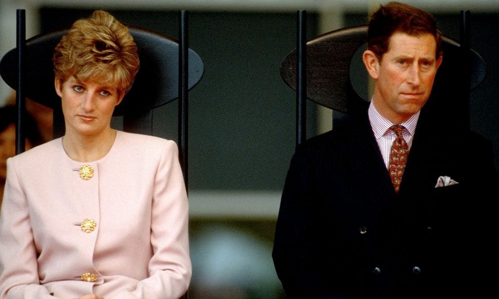 Diana de Gales y el príncipe Carlos