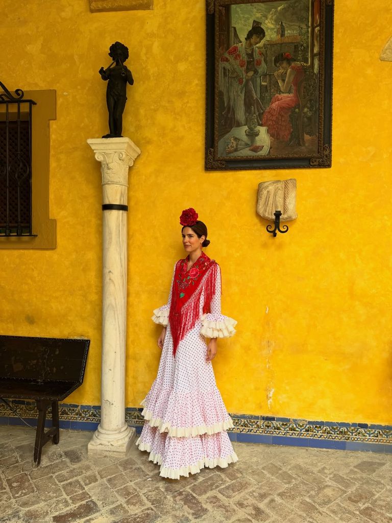 Sofía Palazuelo en el viernes de feria