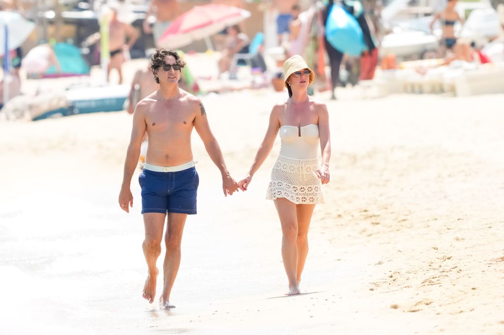 Katy Perry y Justin Trudeau se dejaron ver felices y enamorados en Saint-Tropez.