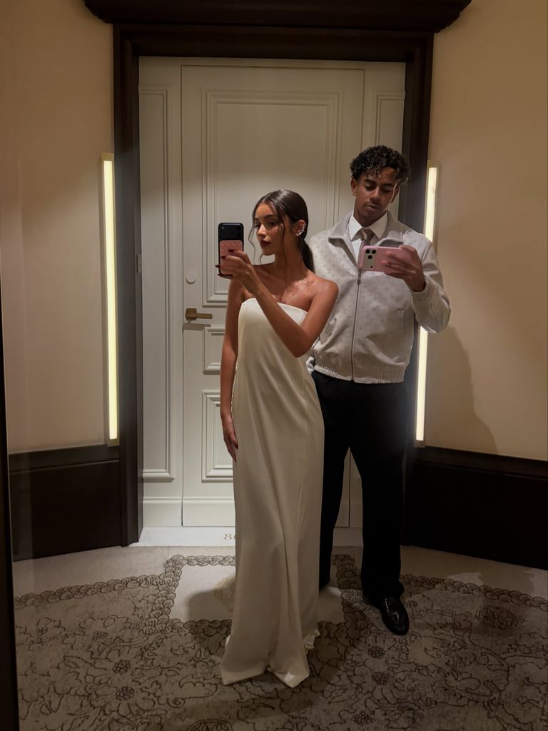Lamine Yamal e Inés García, muy cómplices en sus últimas publicaciones en Instagram.