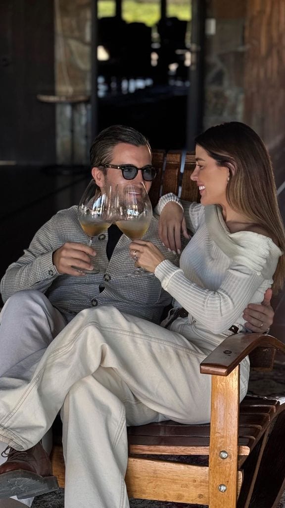 Michelle Salas y su esposo, Danilo Díaz Granados.