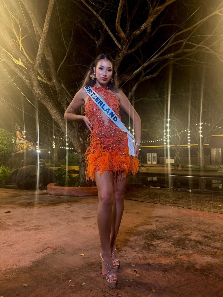 Naima Acosta, la originaria de Suiza con raíces latinas que compite en Miss Universe 