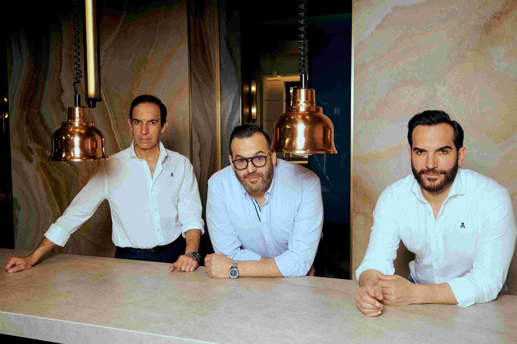 Los hermanos Sandoval en el restaurante Coque