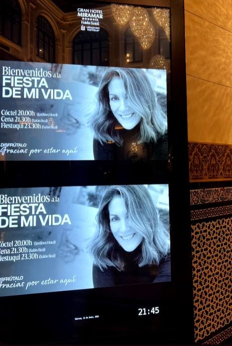 Así recibía Remedios Cervantes a sus cien invitados
