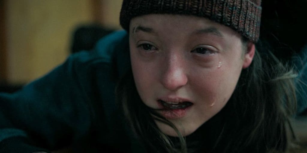 Ellie completamente devastada ante la muerte de Joel