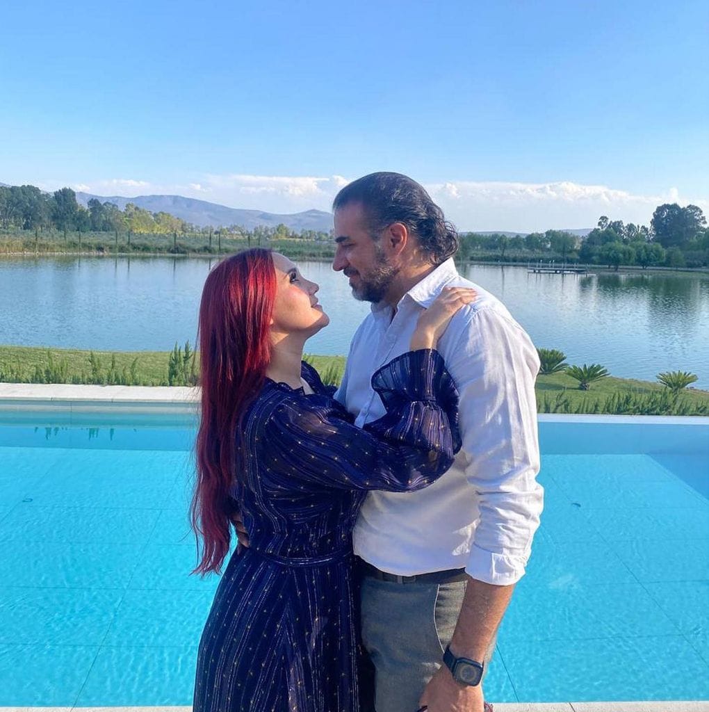 Dulce María y Paco Álvarez