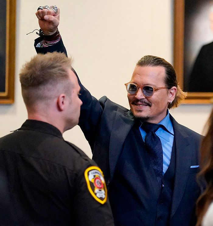 Johnny el día en el que se hizo público el fallo del jurado