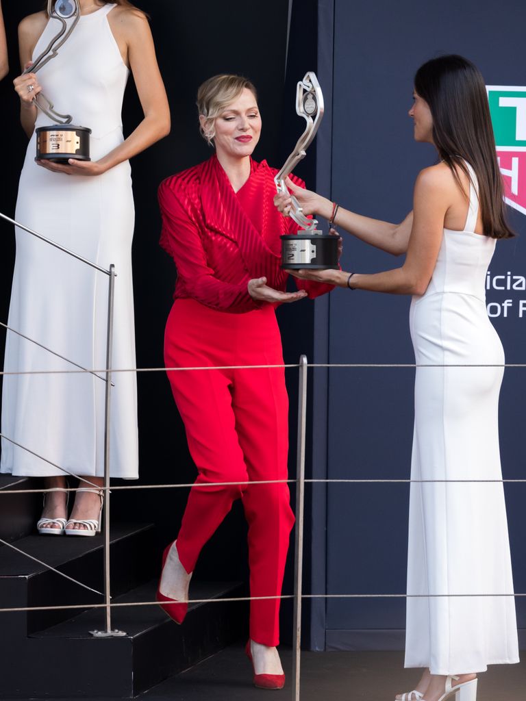 Charlene de Mónaco en el Gran Premio de Fórmula 1 de Mónaco 