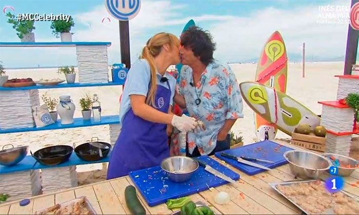 Raquel Meroño y su exmarido, Santi Carbone