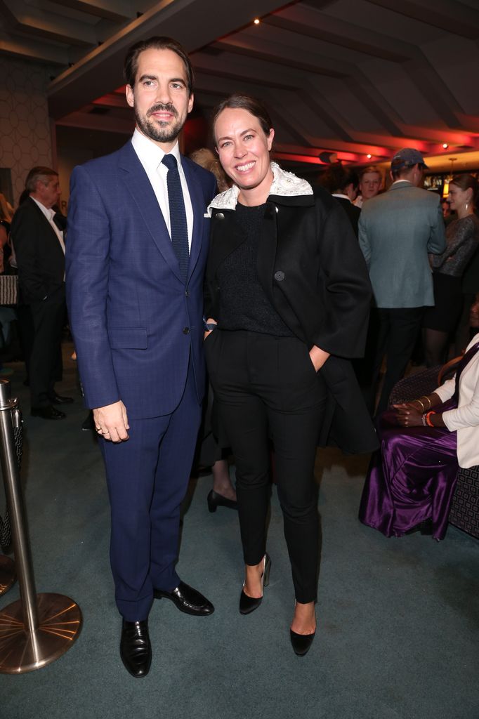 Philippos de Grecia y Nina Flohr 
