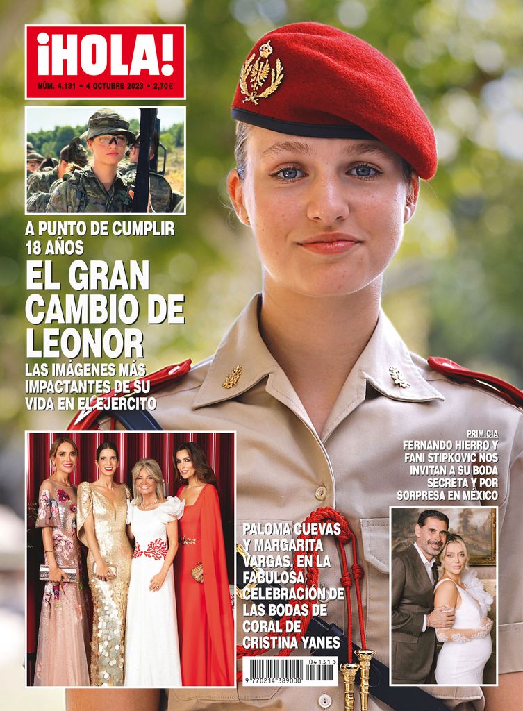 Portada Hola de la Princesa Leonor