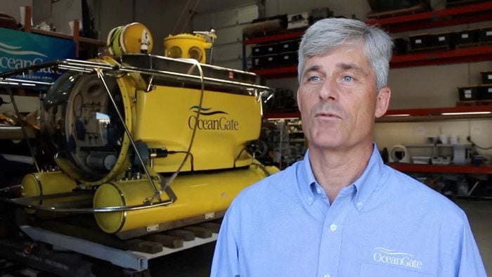 Stockton Rush, el responsable de OceanGate y propietario del sumergible.