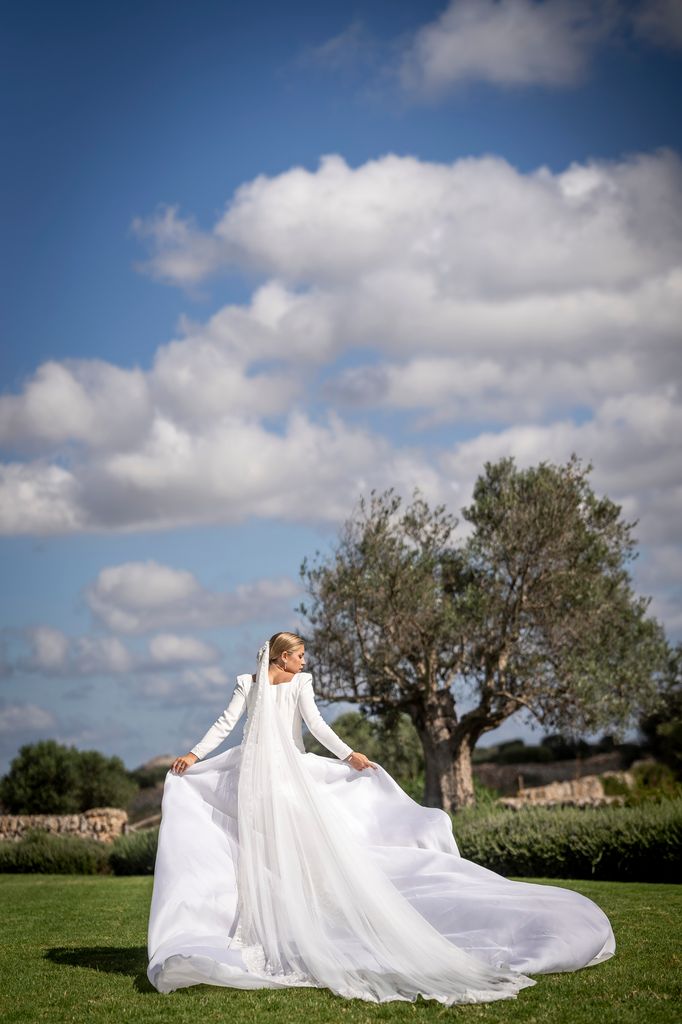 Novia de verano en Menorca