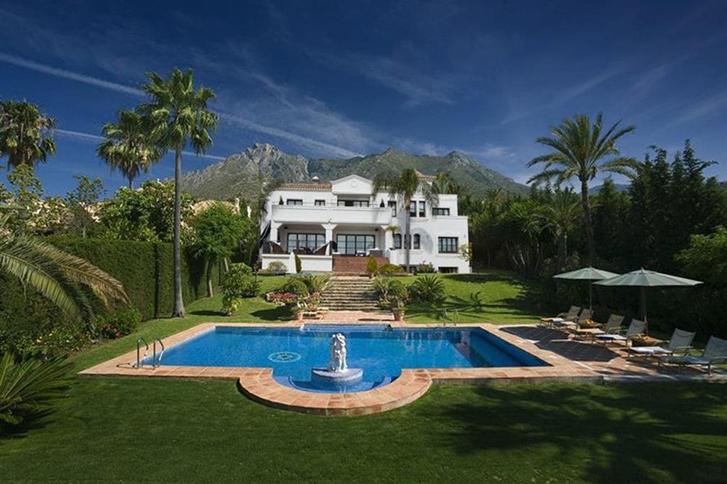 La casa de Novak Djokovic en Marbella