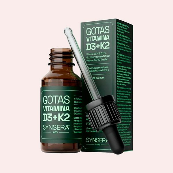 Vitamina D3 + K2 + E + Triglicéridos en Gotas SYNSERA