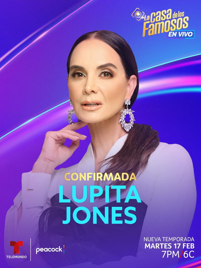 Lupita Jones ha sido confirmada como habitante en 'La Casa de los Famosos', para su sexta temporada.