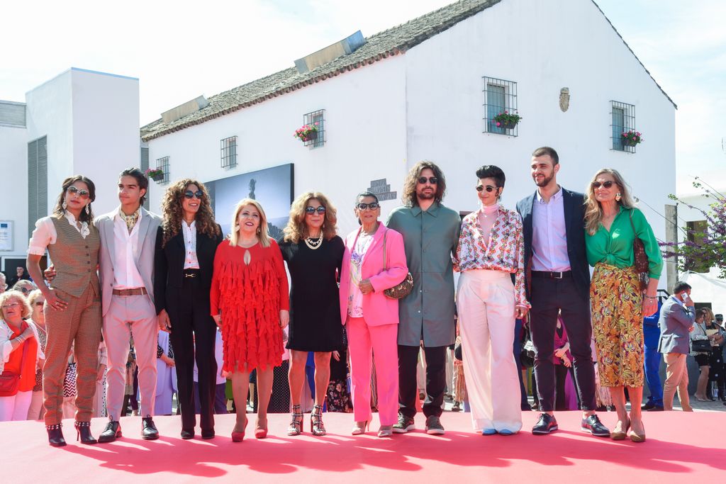 Carmen Flores , Lolita Flores , Rosario Flores y Alba Flores