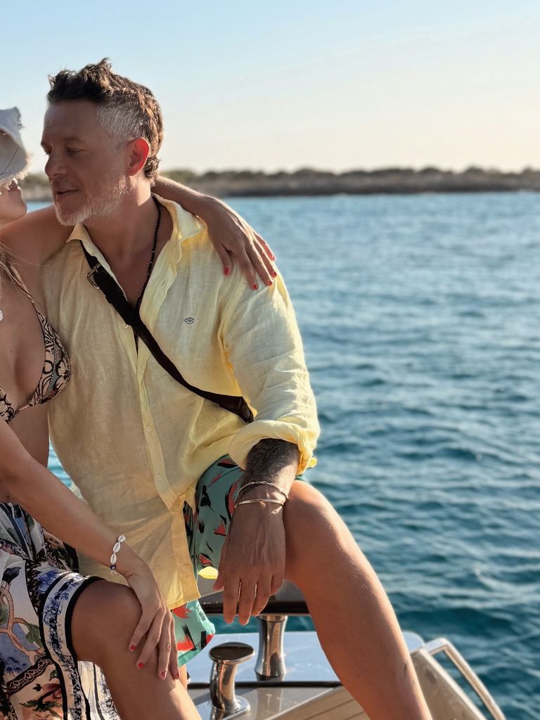 Stephanie compartió esta foro junto a Alejandro durante sus vacaciones con él.