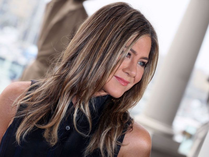 Jennifer Aniston primer plano