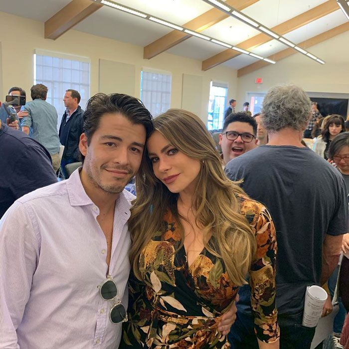 Sofía Vergara junto a su hijo Manolo González Vergara