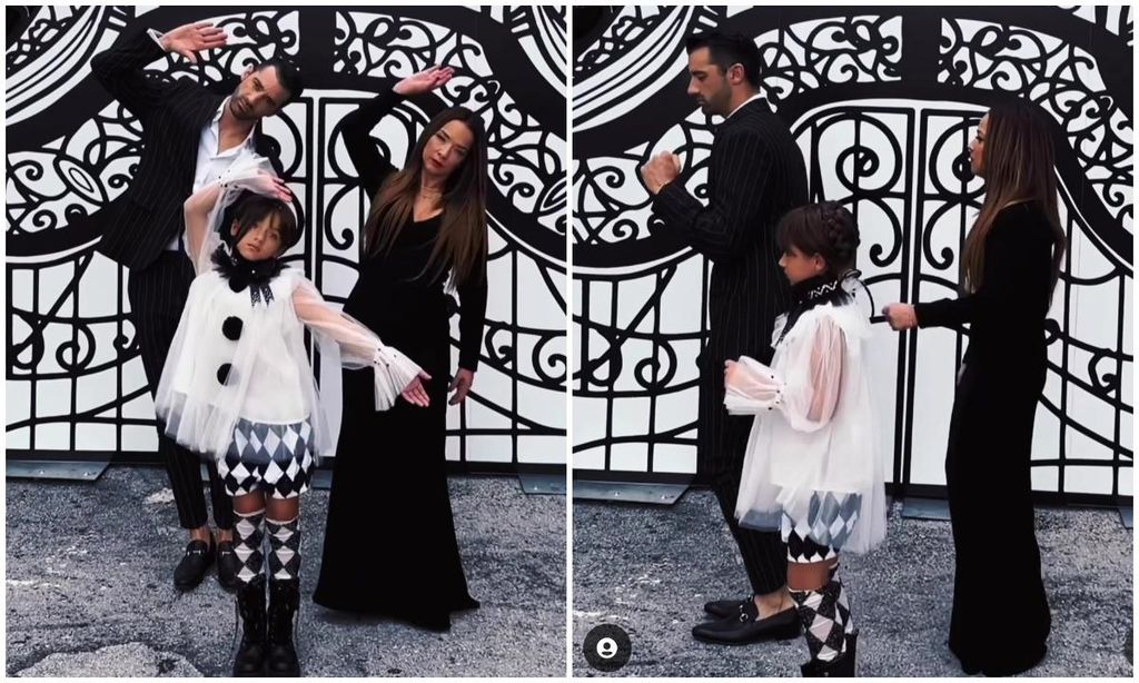 Adamari López y Toni Costa con Alaïa