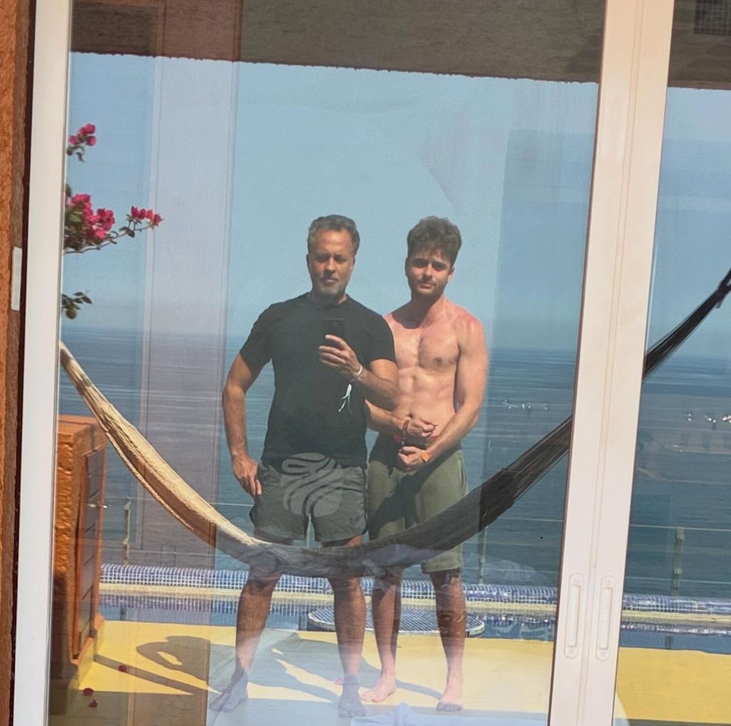 Nico Buenfil compartió un grato momento con su padre, Ernesto Zedillo Jr.
