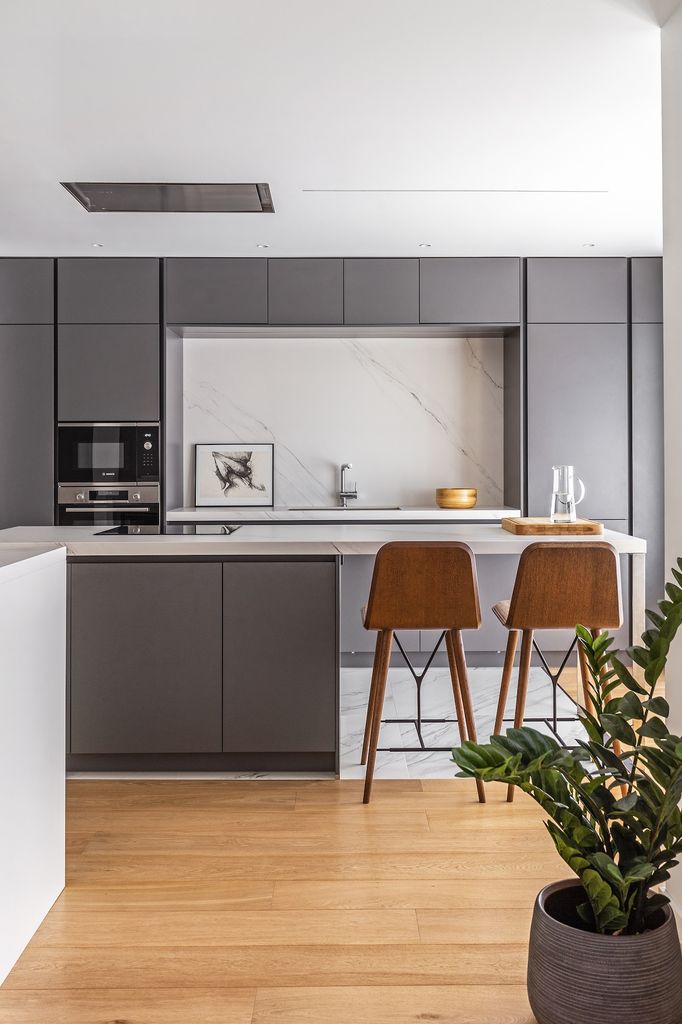 Cocina moderna. 