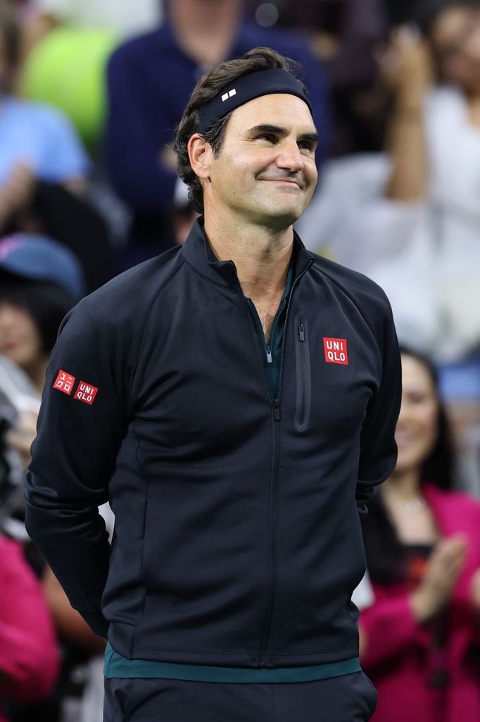 Roger Federer regresó al estadio Arthur Ashe cuatro años después de poner fin a su carrera profesional