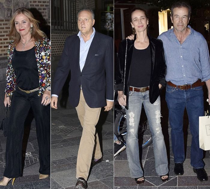 Los duques de Alburquerque en el cumpleaños de Simoneta Gómez Acebo
