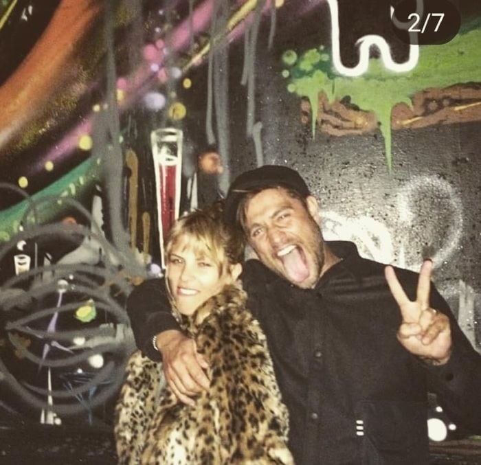 Michel Brown y Margarita Muñoz 