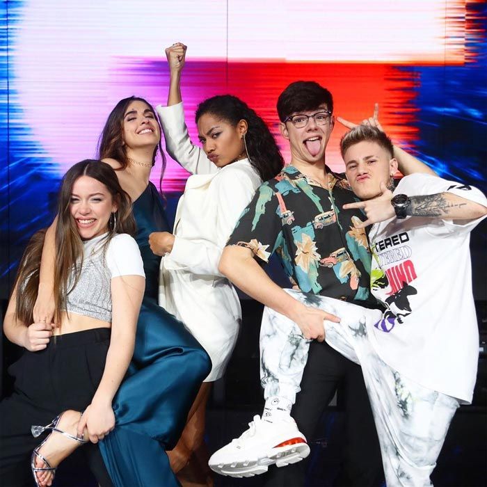 Eva, Anaju, Nía, Flavio y Hugo, finalistas de OT 2020