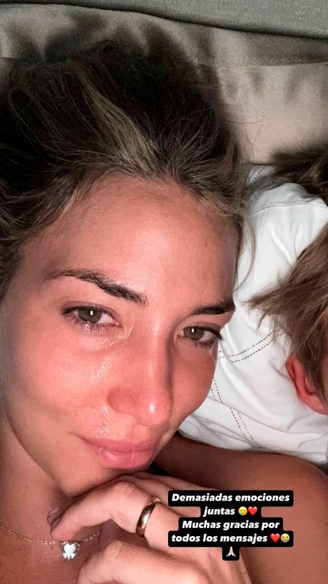 Alice Campello se emociona tras el triunfo de Álvaro Morata con la Selección española en la Eurocopa 2024