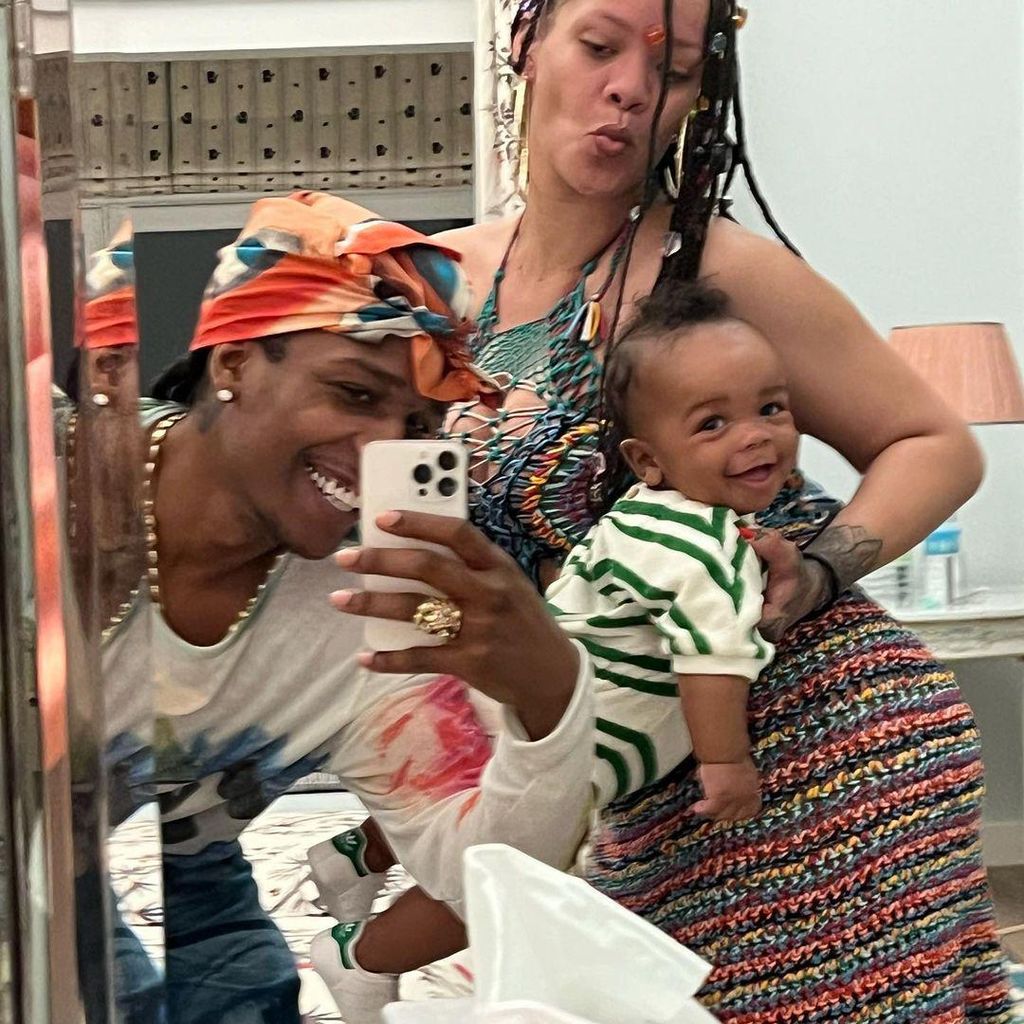 rza el beb de rihanna y a ap rocky