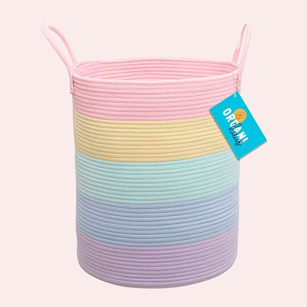 organizador juguetes cesto textil amazon