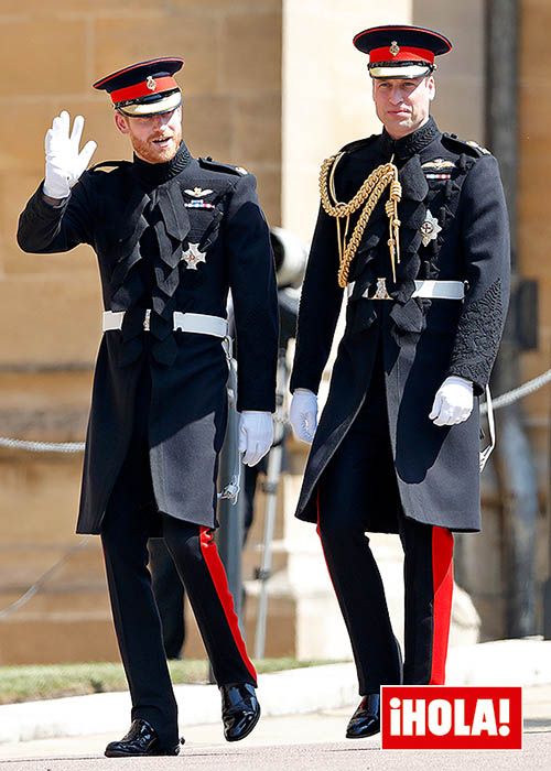 Príncipes Harry y Guillermo
