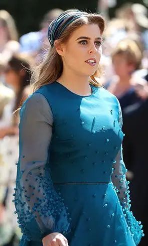 La princesa lució un vestido de Roksanda