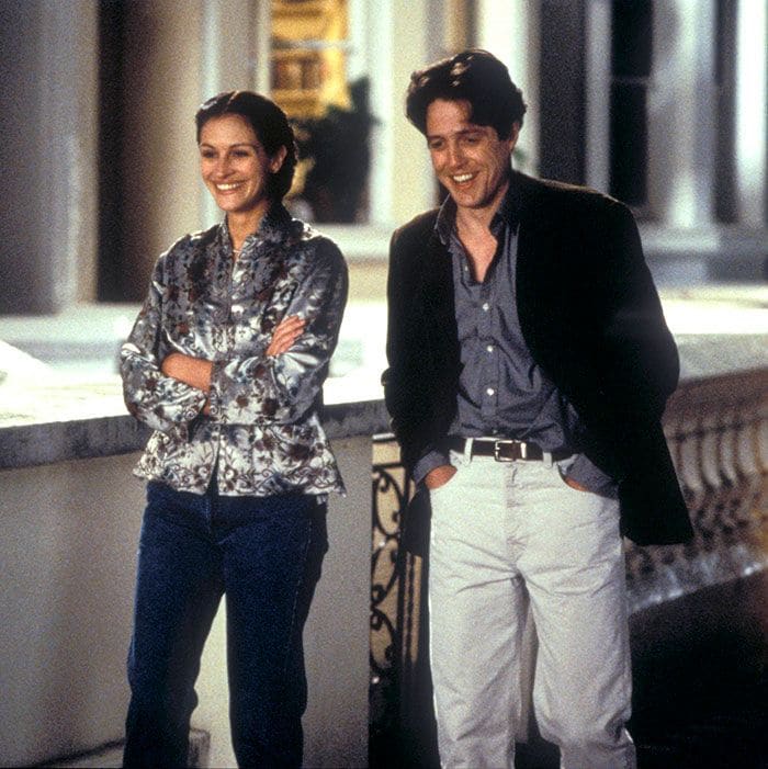 Julia Roberts y Hugh Grant en 'Notting Hill'