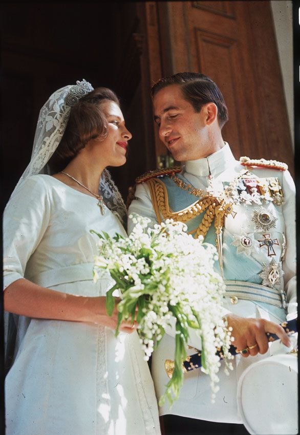 Ramo de novia de Ana María de Grecia 