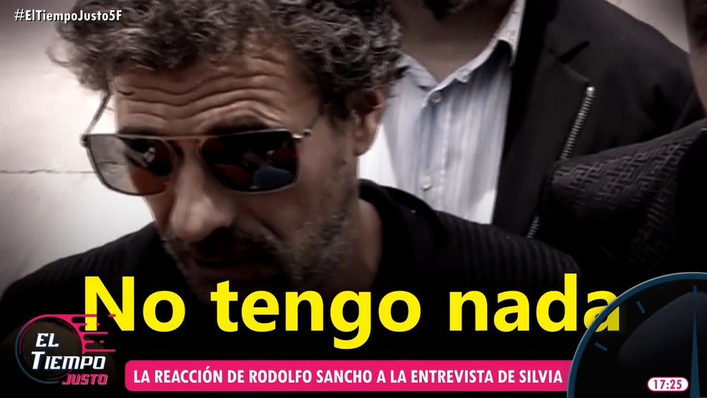 Intervención telefónica de Rodolfo Sancho en 'El Tiempo Justo'