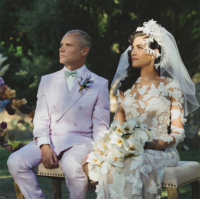 La boda de Flea, bajista de los Red Hot Chili Peppers, que ha sorprendido a sus fans