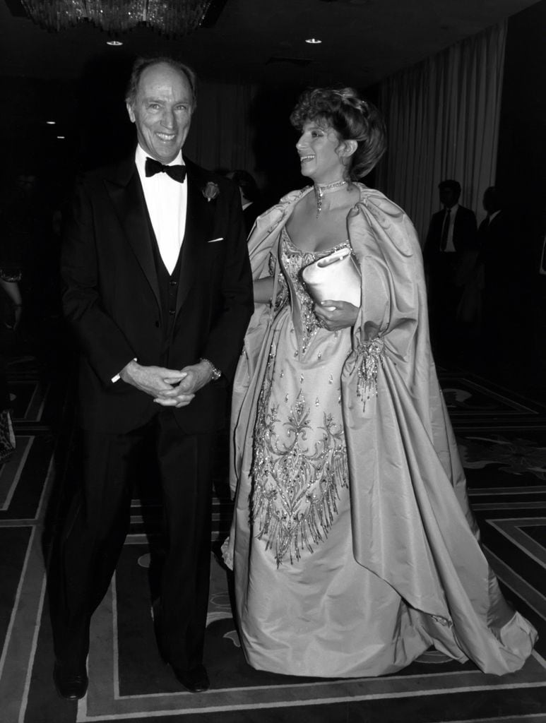 Pierre Trudeau y Barbra Streisand en 1983 en Nueva York