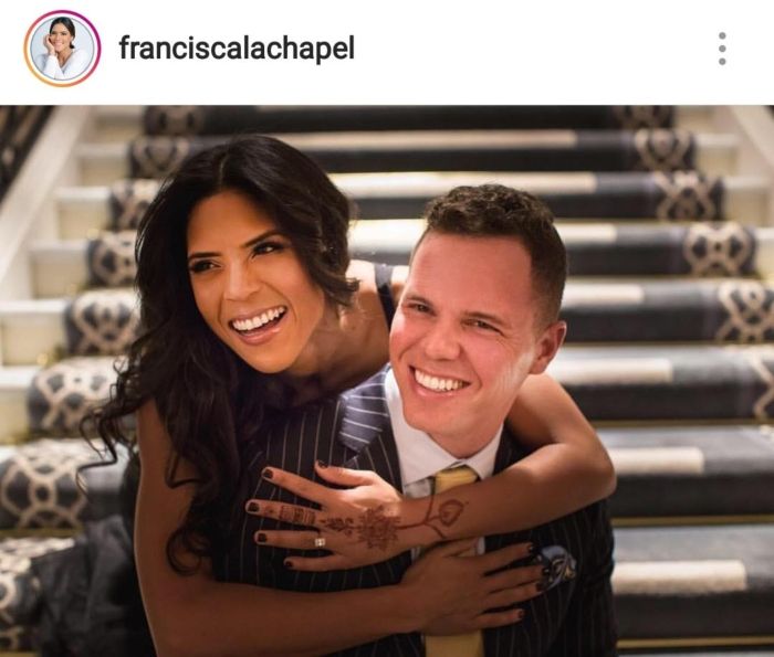 Francisca Lachapel se compromete