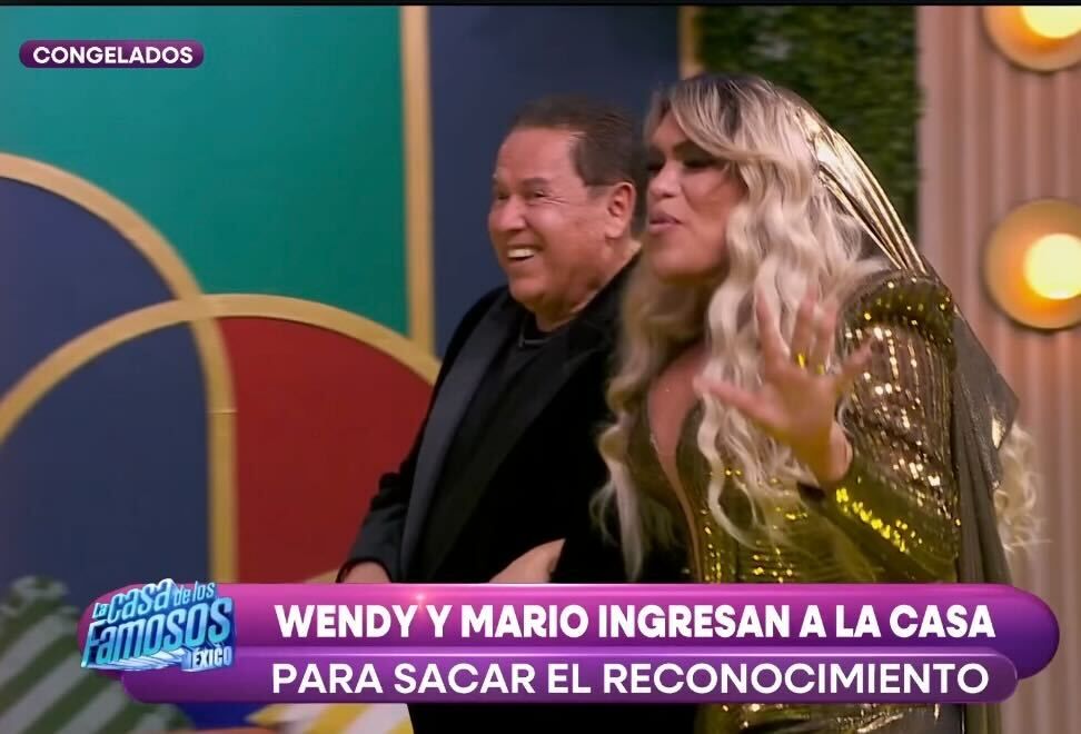 Mario Bezares y Wendy Guevara entran a 'La Casa de los Famosos México'.