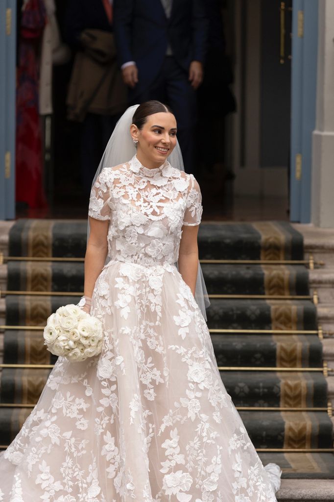 Fernanda, una novia mexicana que eligió Madrid para su boda